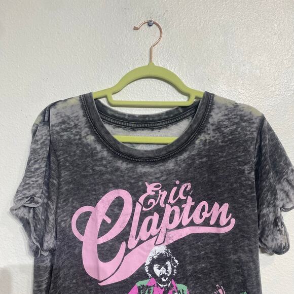 Odd People Gray Eric Clapton Short Sleeve Tee Sz S - Picture 3 of 13